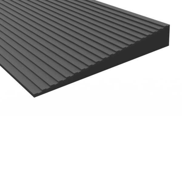 RUBBER WEDGE RAMP  25HX150DX900W MM