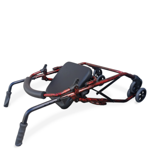 WALKER PUSH DOWN BRAKE 5"  RED - Image 3
