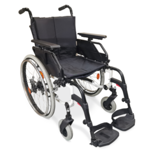 PEARL 18″ DELUXE WITH ADJUSTABLE ARM REST WITH ATTENDENT BRAKE