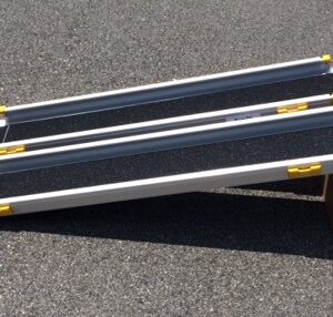 RAM70  ALUMINIUM RAMP ECONOMY TWO SECTION TELESCOPIC 180CM