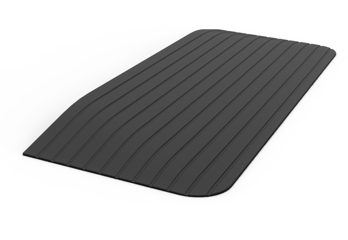 TAPERED RAMP  RUBBER 100MM HIGH RAMR20100