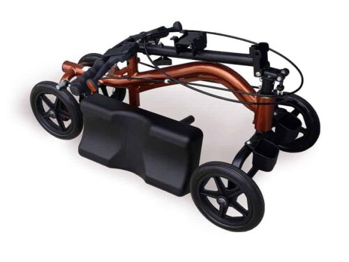 ALUMINIUM KNEE WALKER WITH HANDBRAKES - Image 2
