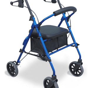 RG 4210ADJ ADJUSTABLE SEAT HEIGHT HAND BRAKE WALKER 8″ WHEELS