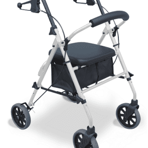 RG 4210ADJ ADJUSTABLE SEAT HEIGHT HAND BRAKE WALKER 8″ WHEELS