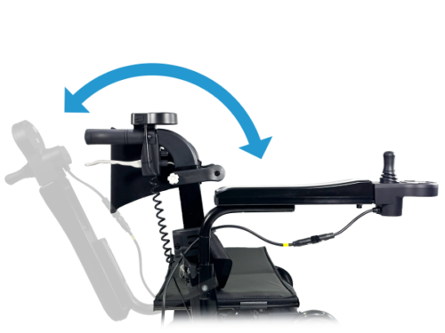 STEADY STRIDE FOLDING ELECTRIC SEAT WALKER / WHEELCHAIR Model RG4409 - Image 3