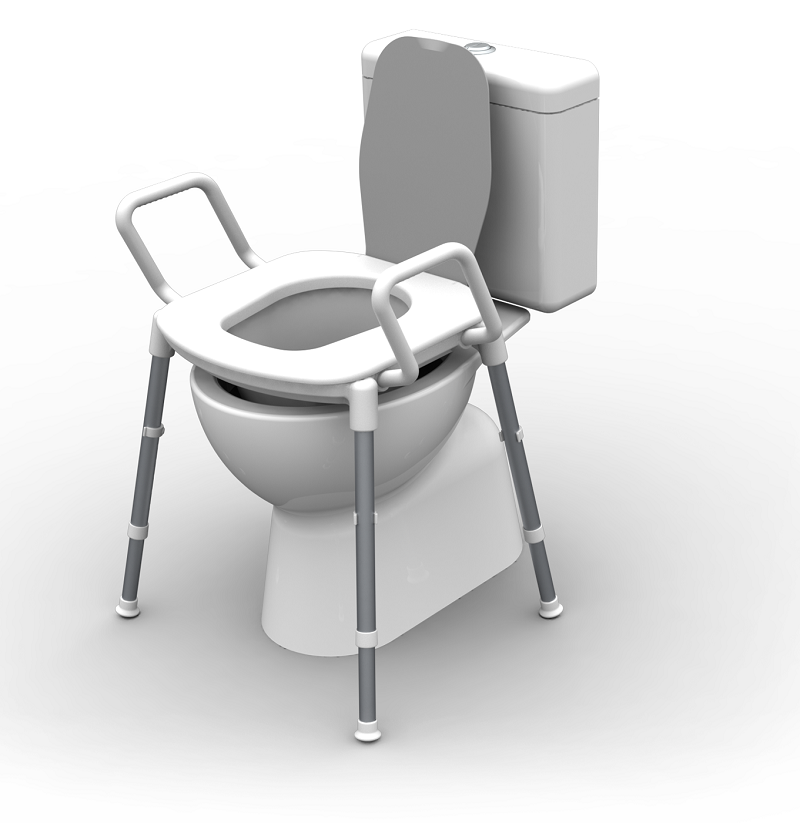 . SPACE SAVER TOILET SEAT RAISER – RG515