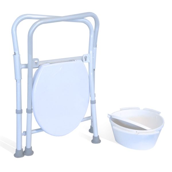 RG8560 FOLDING OVER SEAT TOILET RISER-  100 KG CAPACITY