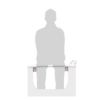BATH BOAD ADJ 400MM - 630MM  ( 150KG CAPACITY) - Image 3
