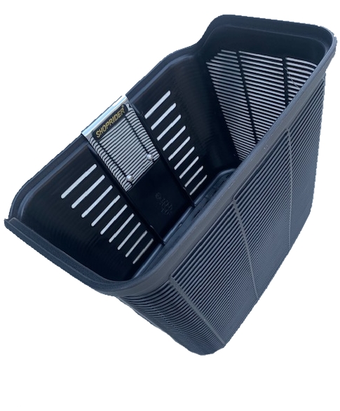 BLACK PLASTIC BASKET TO SUIT CURRENT MODEL SHOPRIDER