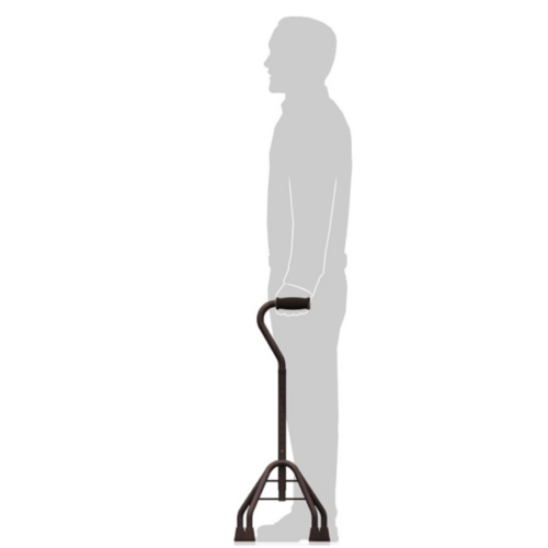 QUAD CANE ALL ALUMINIUM Heavy Duty - Image 2