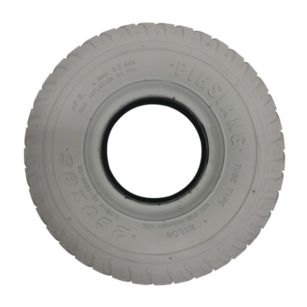 TYRE, 888 REAR (260 X 85) GREY