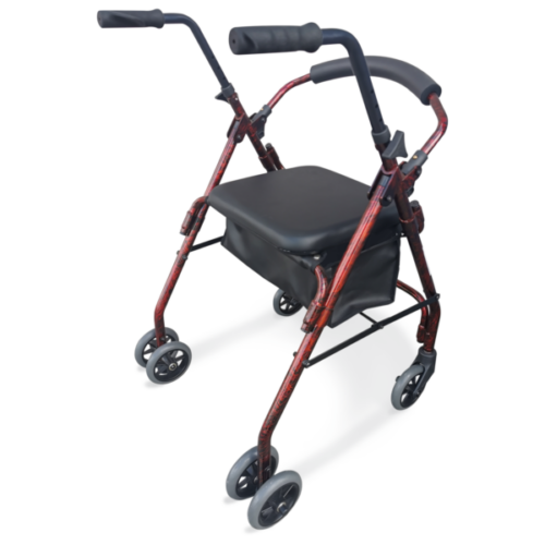 WALKER PUSH DOWN BRAKE 5"  RED - Image 2
