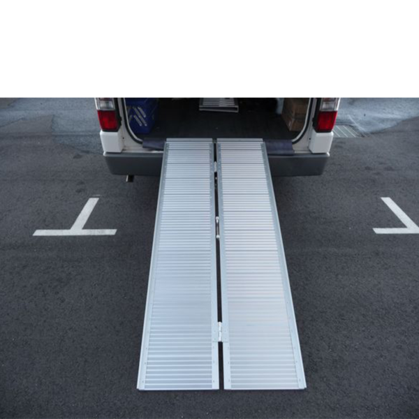 750MM X  2125MM (7FOOT) – RAMP ALUMINIUM CENTRE FOLD